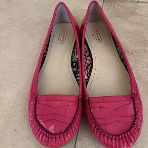 Coach Fuchsia Women's Flats